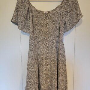 Sienna Sky Dress Black and White